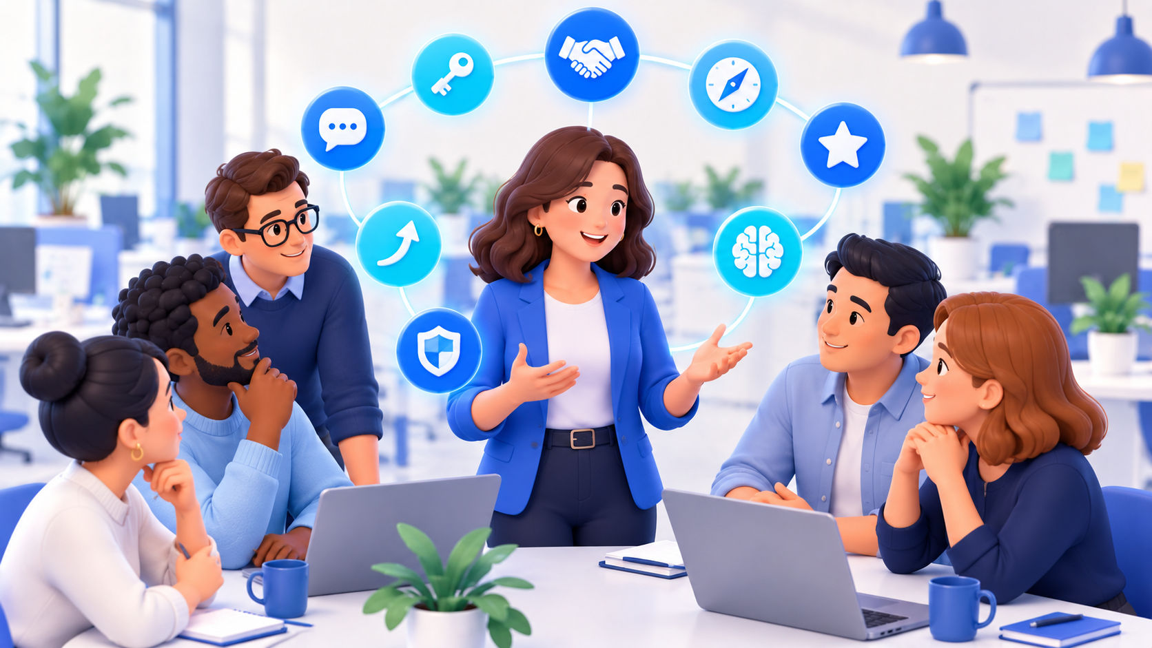 7 erreurs à ne pas commettre en matière de qualité de vie au travail 1 Manager de proximité en entretien avec un collaborateur de son équipe